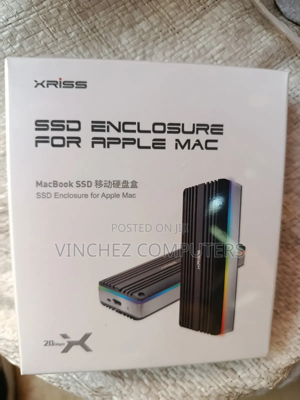 SSD Enclosure for Apple Mac