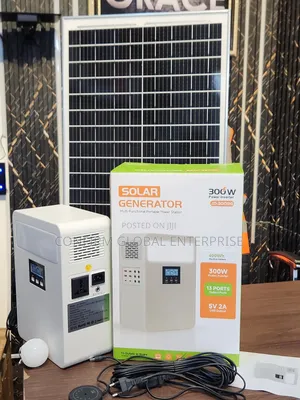 JD-300ST 300W Solar Generator + 50W Solar Panel