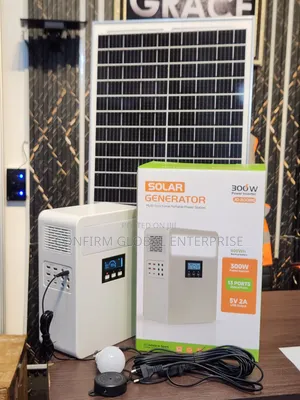 JD-300ST 300W Solar Generator + 50W Solar Panel