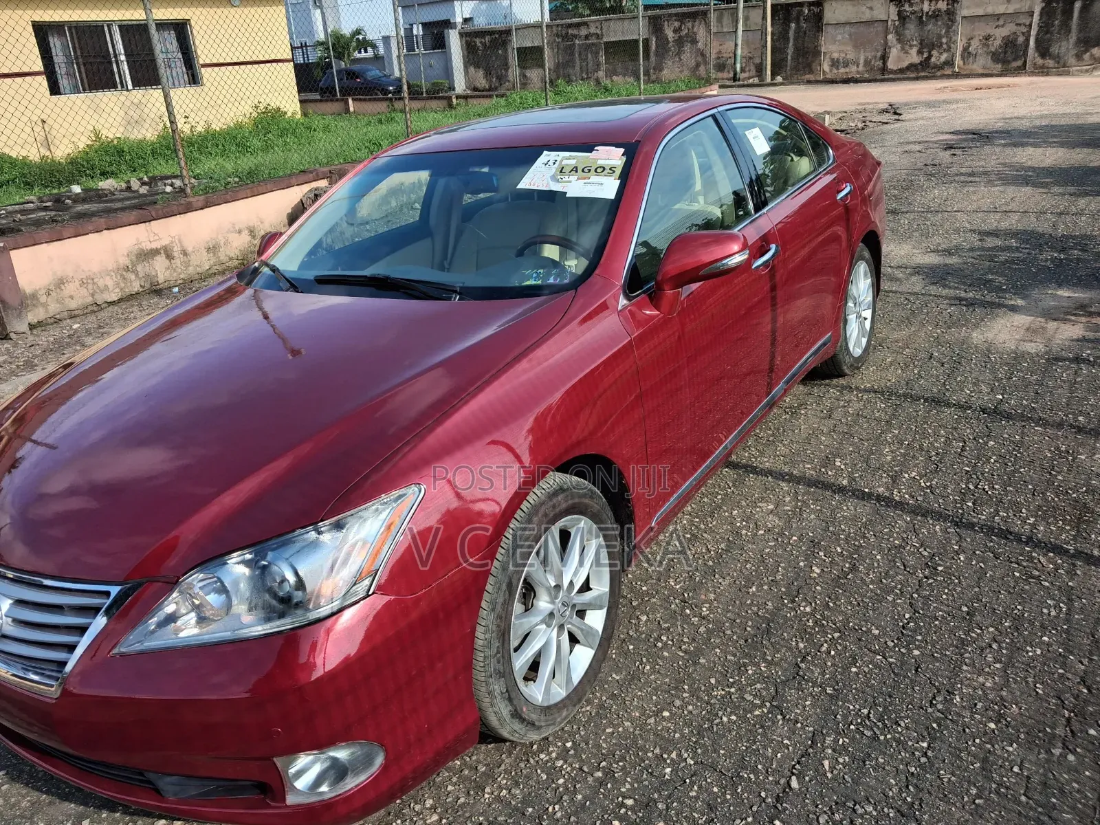 Lexus ES 2012 Red