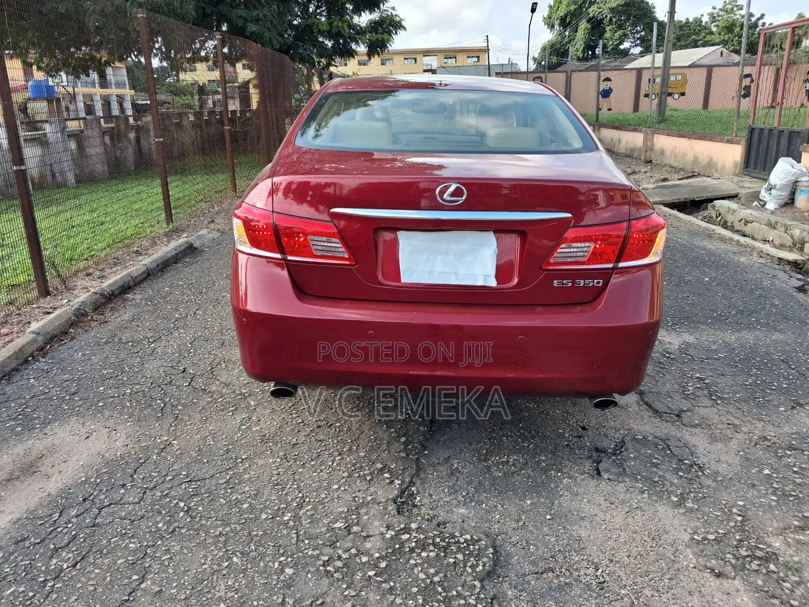 Lexus ES 2012 Red
