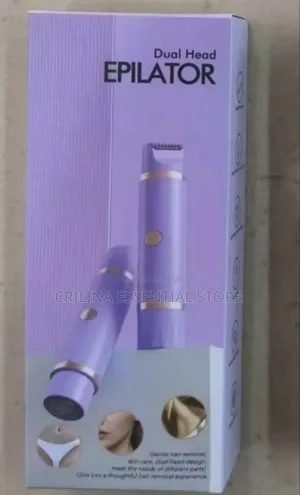 2-in-1 Hair Shaver and Epilator