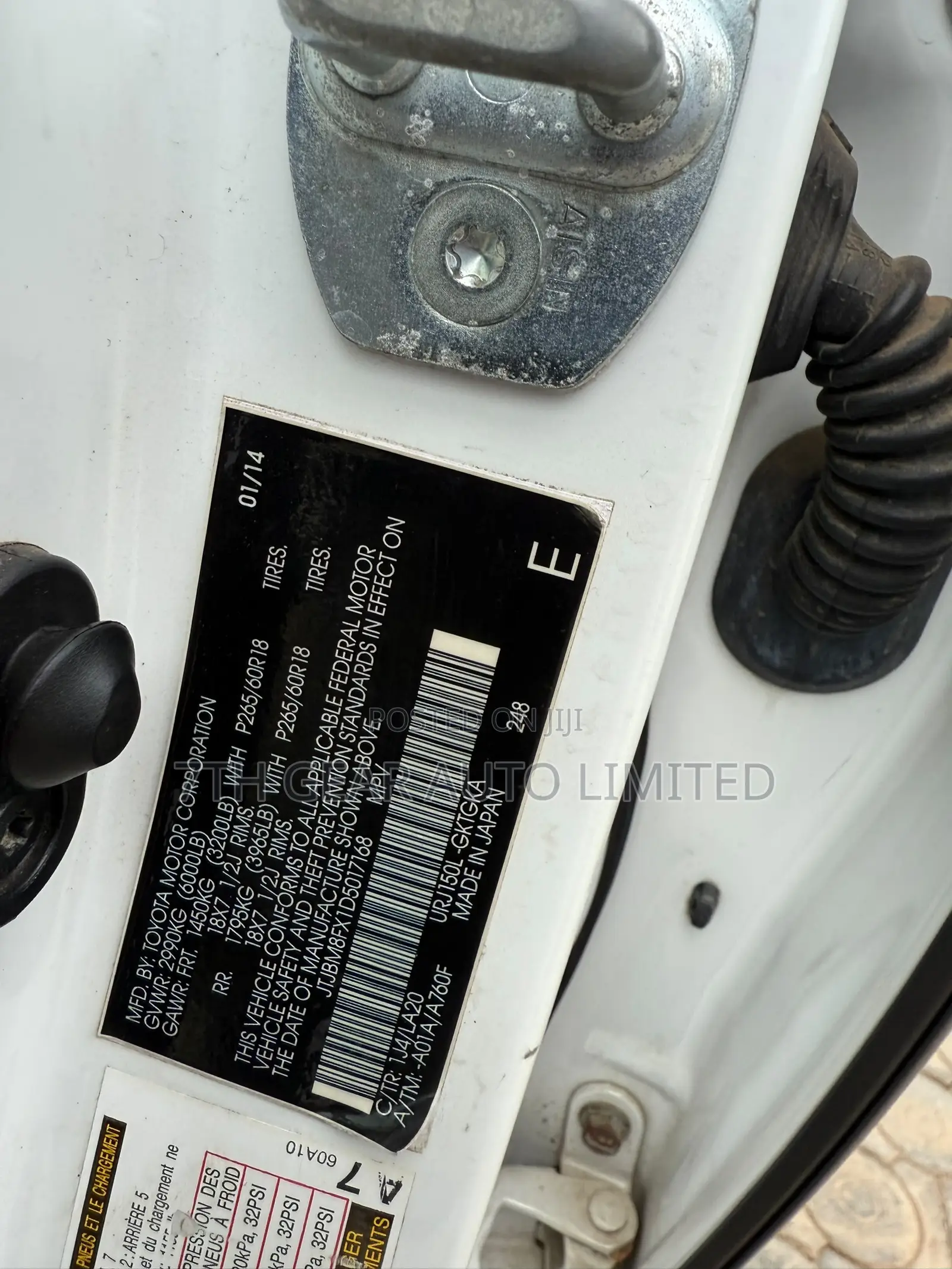 Lexus GX 2014 White