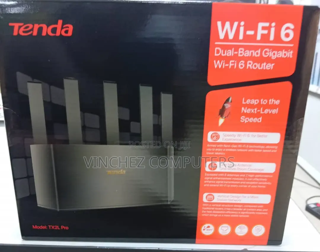 Tenda WiFi 6 Gigabit Router
