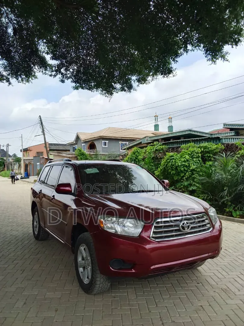 Toyota Highlander 2010 Red