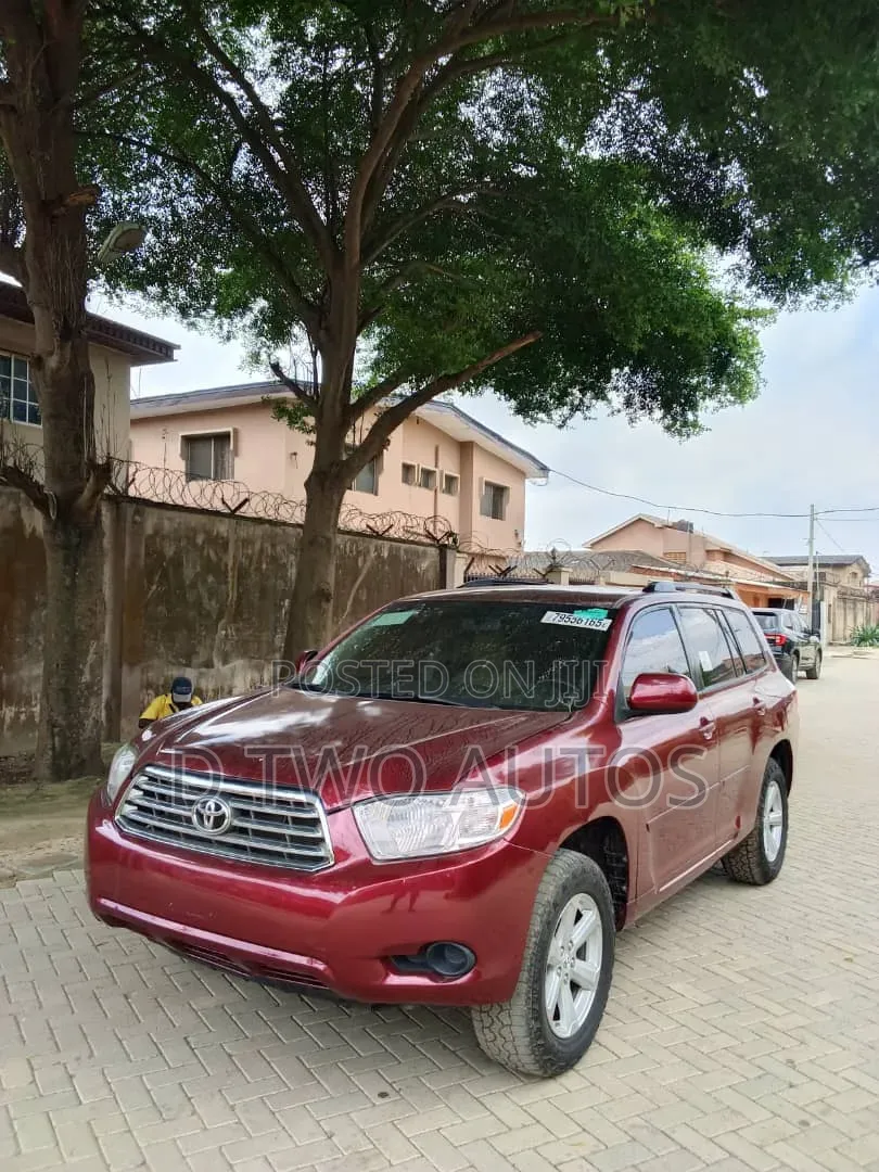 Toyota Highlander 2010 Red