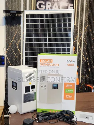 300W Solar Generator With 50W Solar Panel – Portable Power Station
