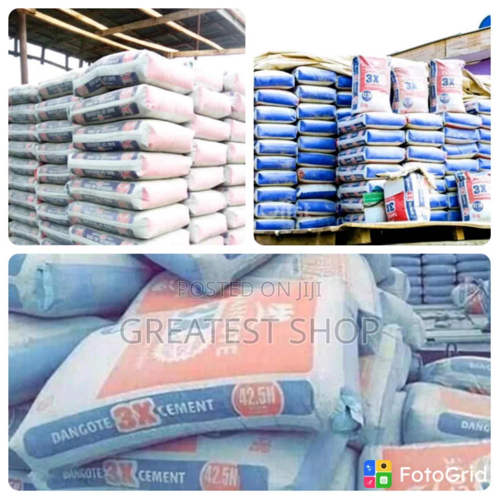 Dangote Cement 3x Dangote