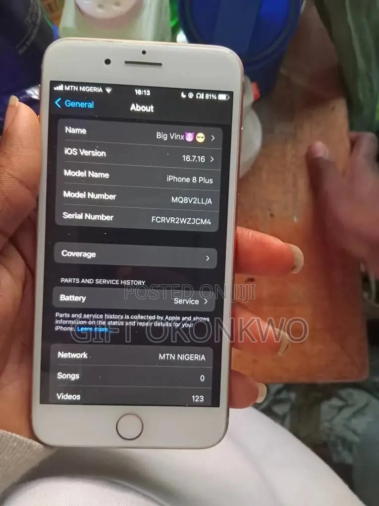 Apple iPhone 8 Plus 64 GB Rose Gold