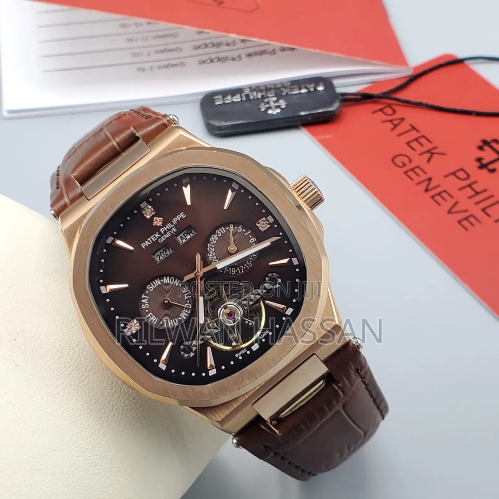 Patek Philippe Authentic Leather Watch