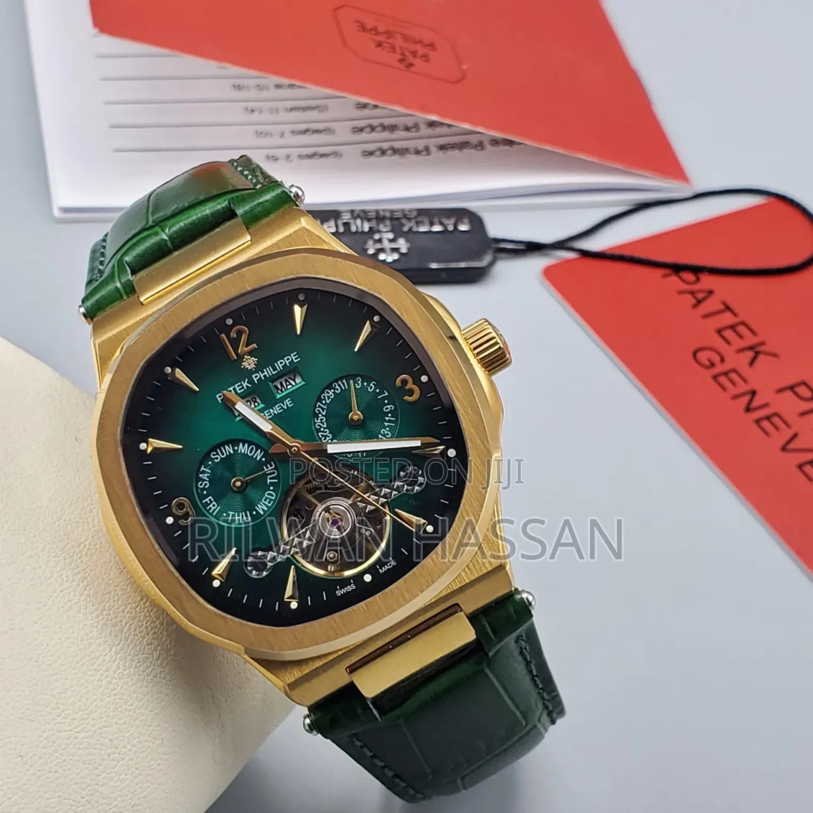 Patek Philippe Authentic Leather Watch