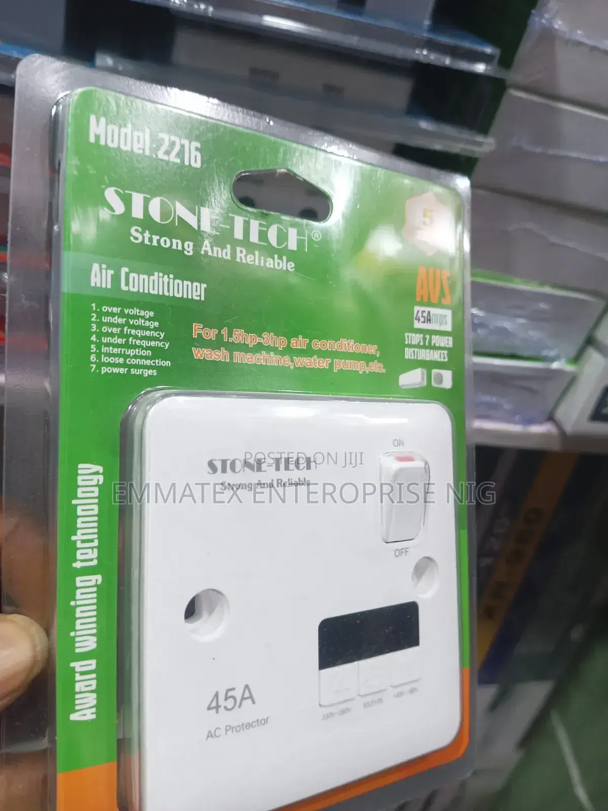 Original 45ams Voltage Protector Stone Tech