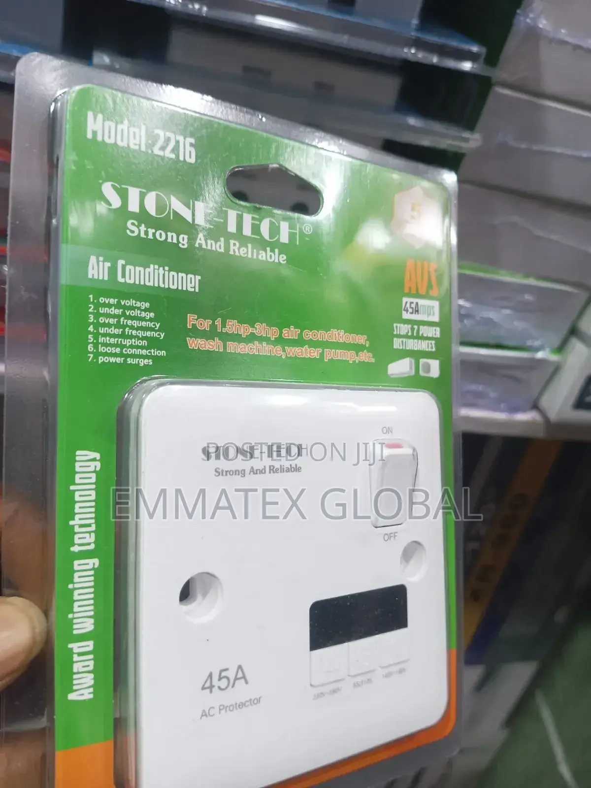 Original 45ams Voltage Protector Stone Tech