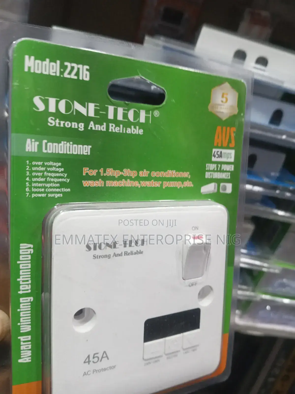 Original 45ams Voltage Protector Stone Tech