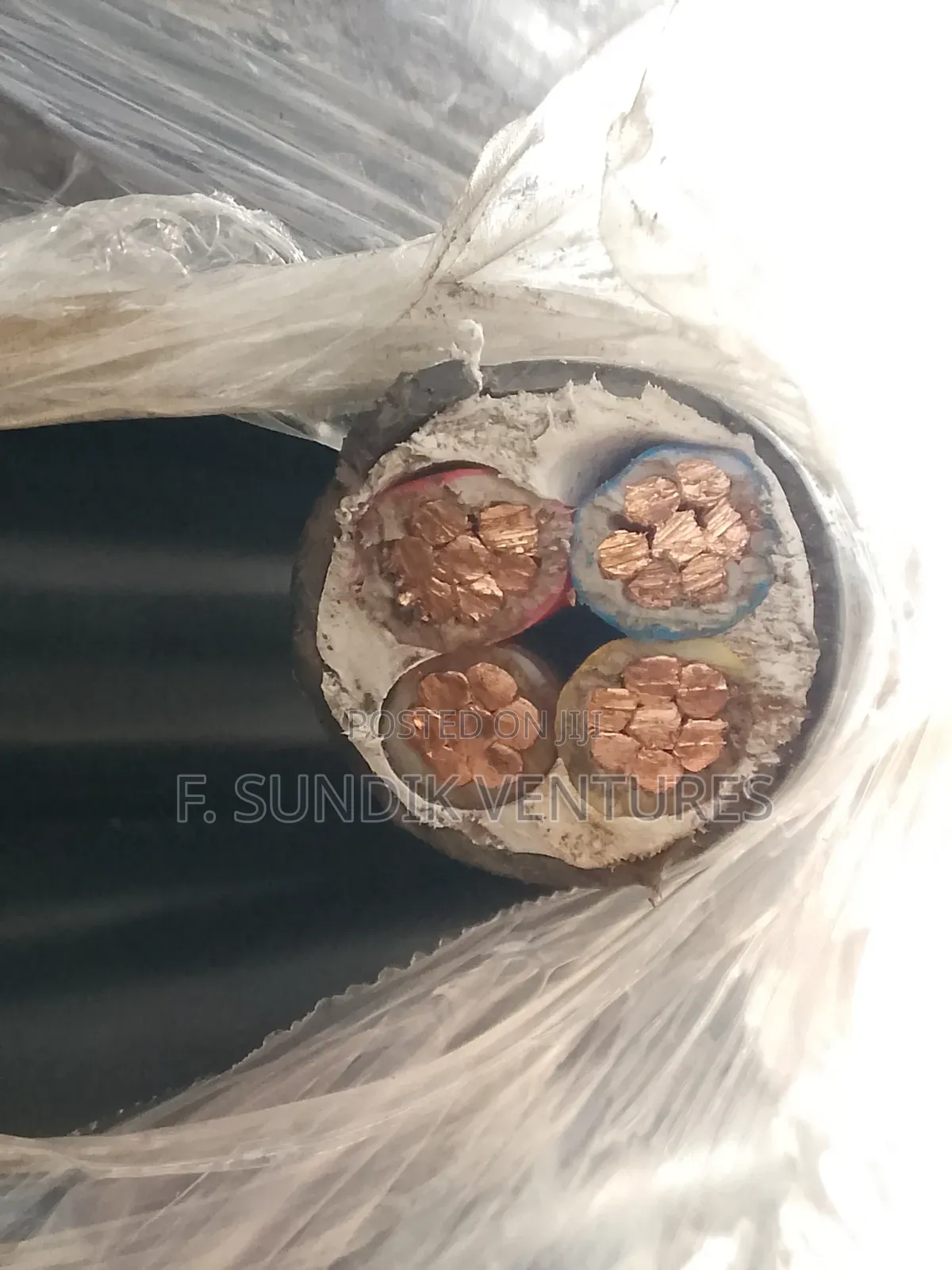 25mm 4core PVC Copper Cables