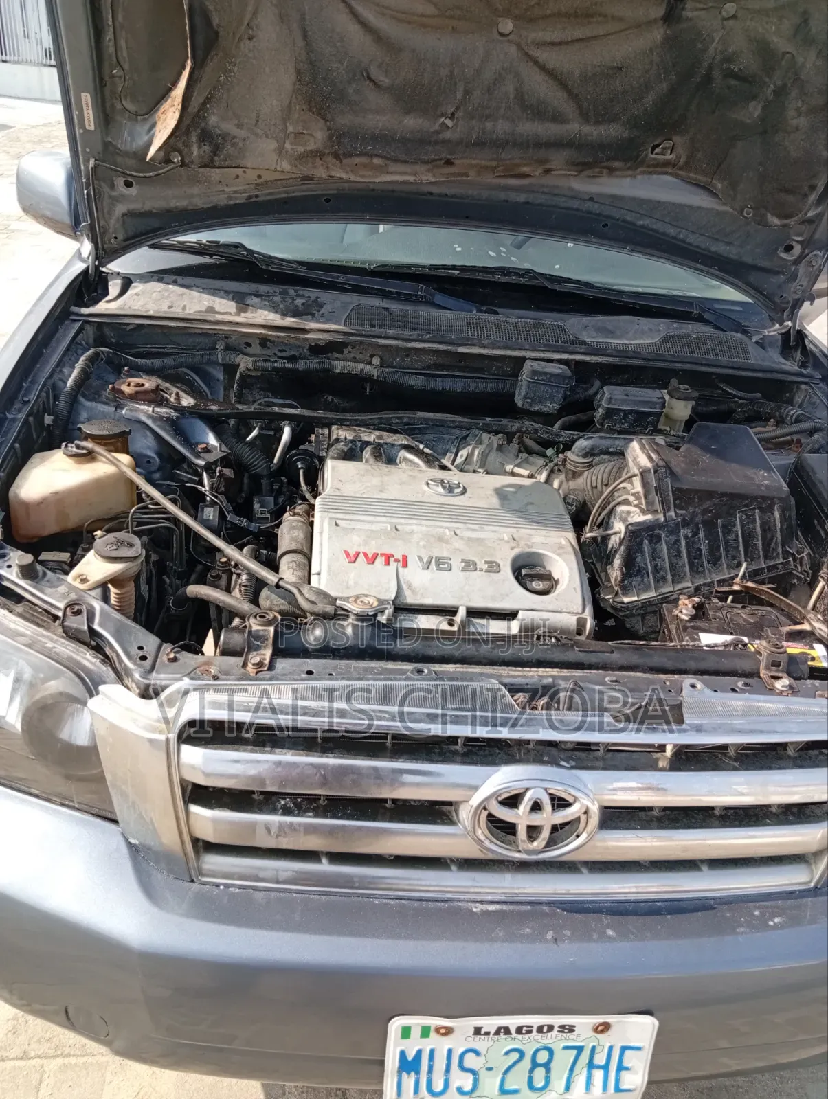 Toyota Highlander 2004 Silver
