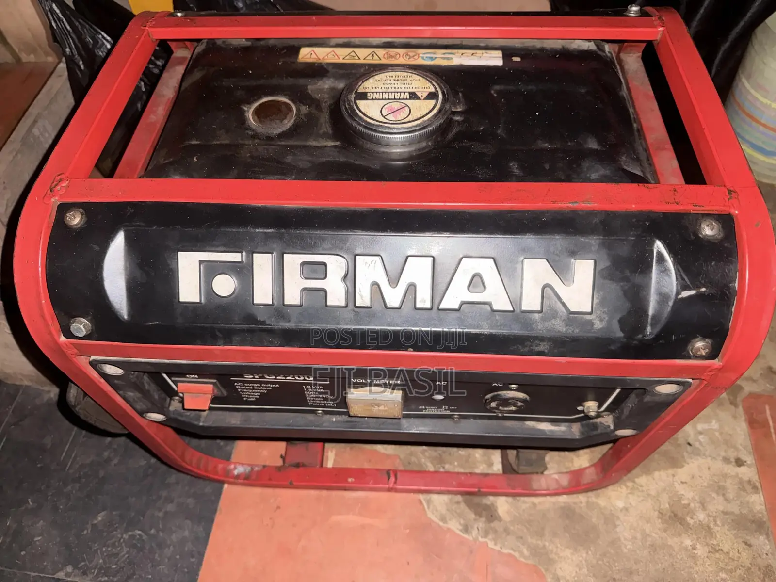 Firman Portable Petrol Generator – Reliable Strong Performance
