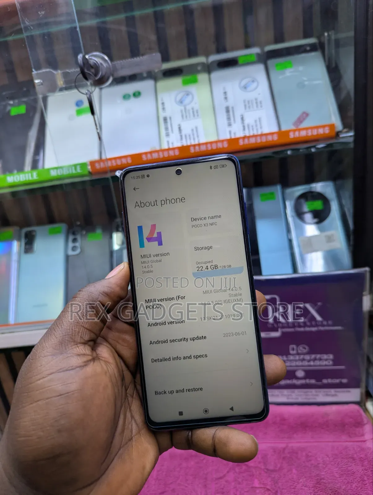 Xiaomi Poco X3 NFC 128 GB Blue