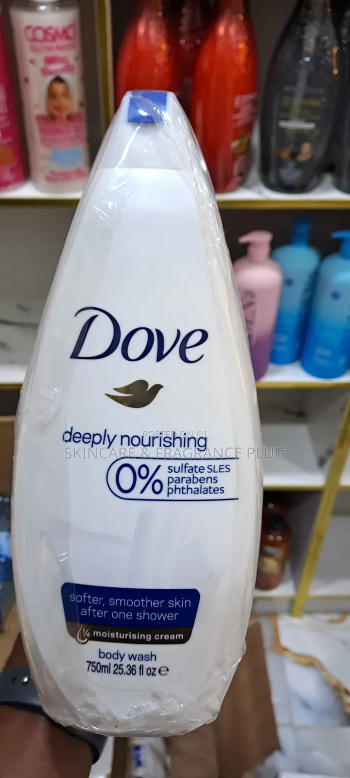 Dove Shower Gel.