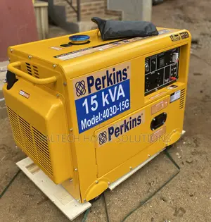Fuel-Efficient 15KVA Perkins Diesel Generator for Industrial Use