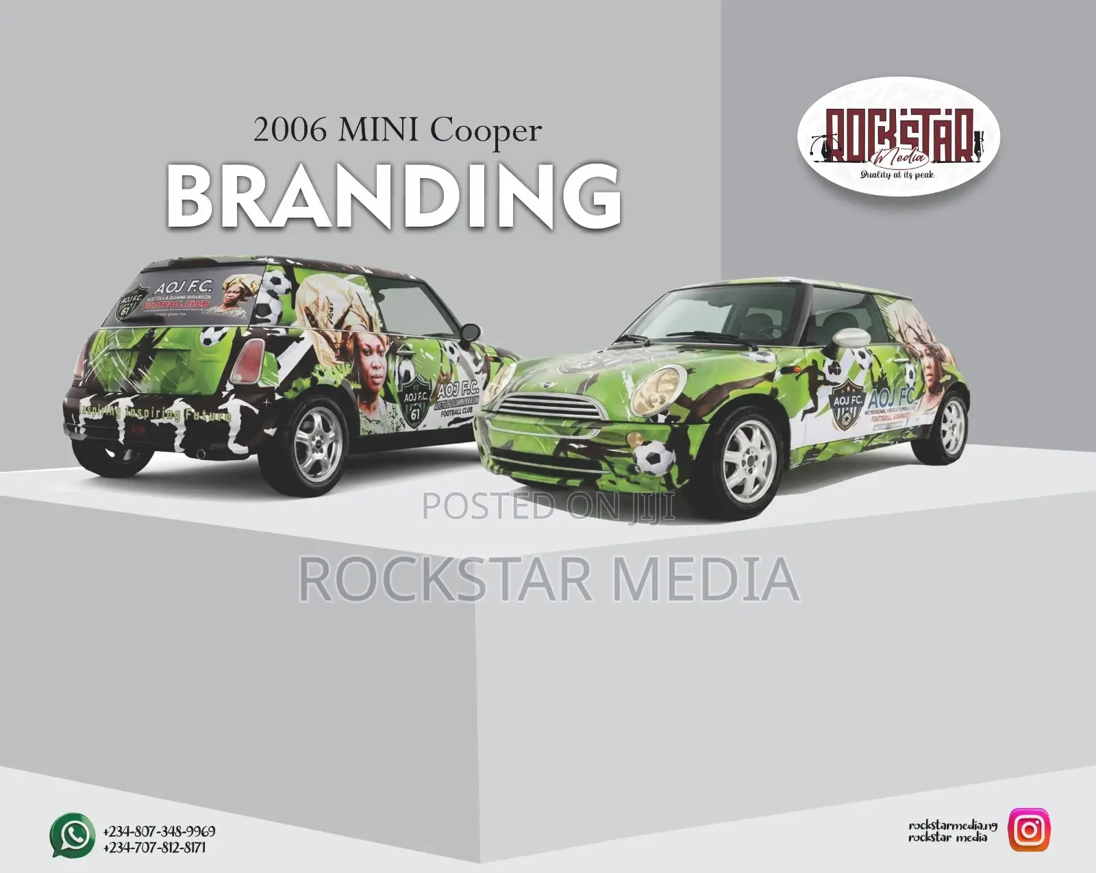 Digital Advertisement- Branding/Billboard Installation/Roll Up Stand