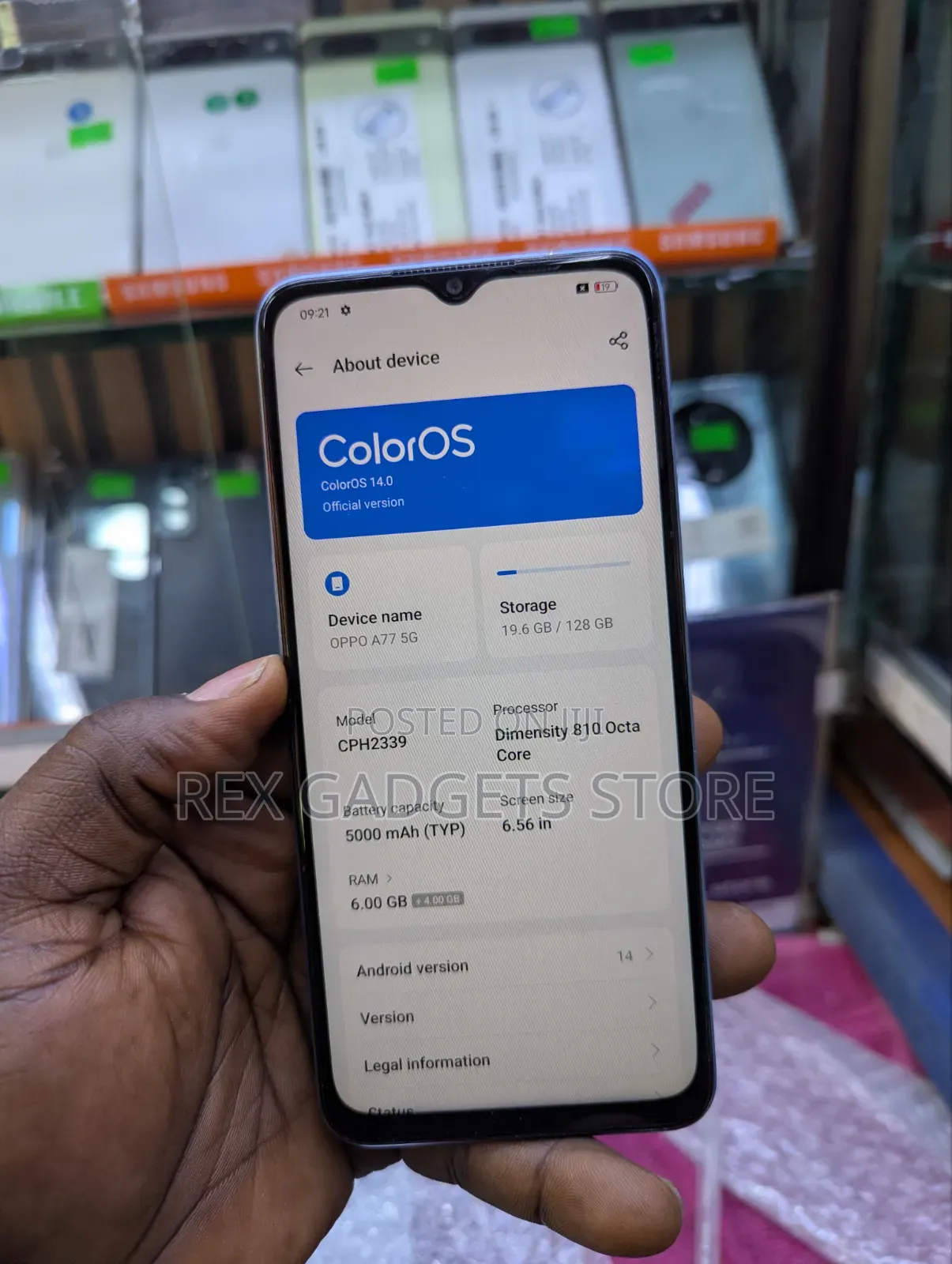 Oppo A77 128 GB Blue