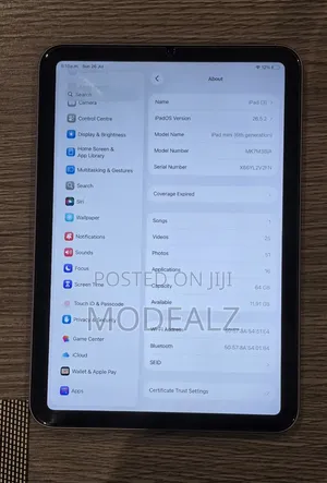 Apple iPad mini 6 64 GB Silver