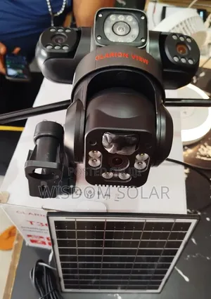 Clarion Vien CCTV Camera With Solar Panel