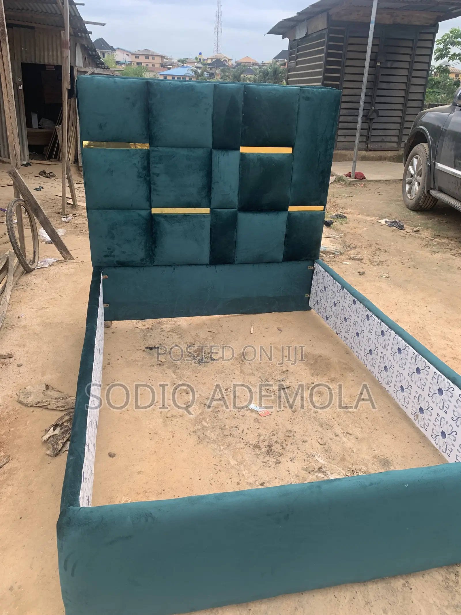 Padded Bed Frame