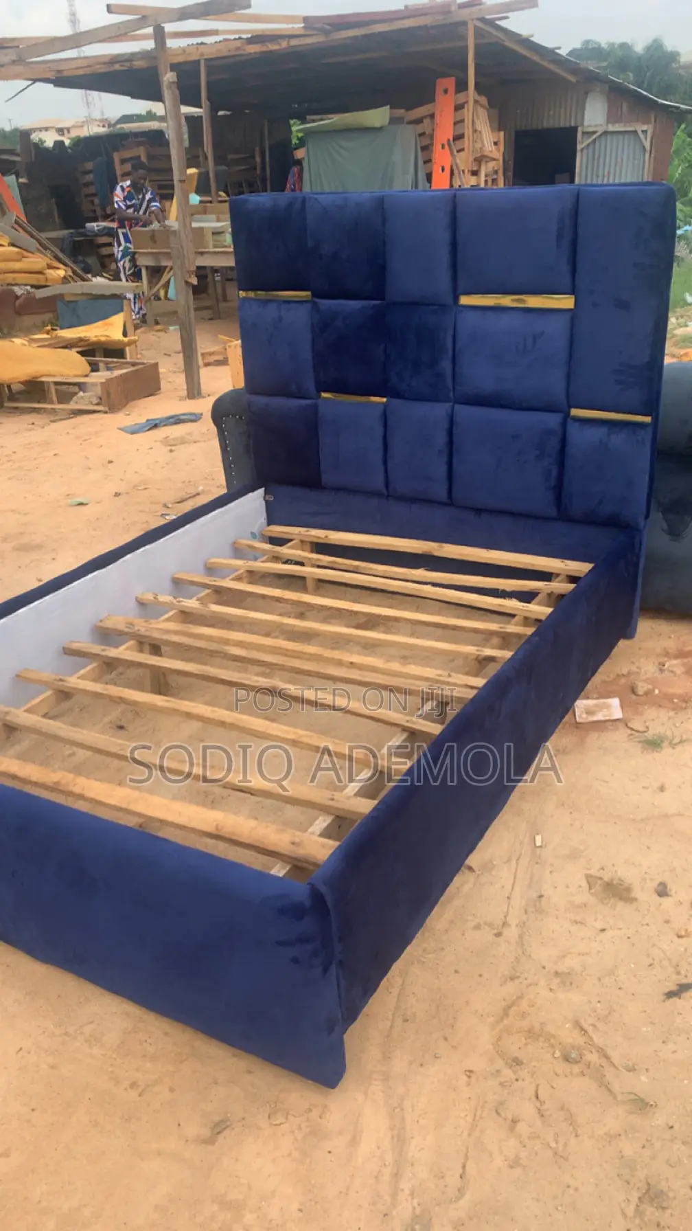 Padded Bed Frame