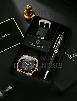 Men's Watch, Belt Pen Gift Set