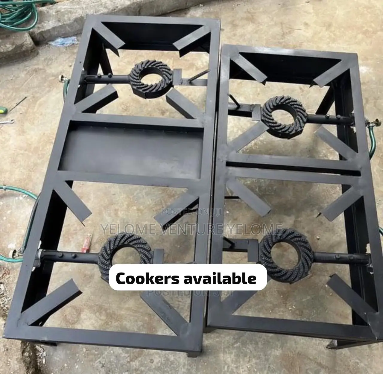 Local Double Burner Gas Cooker