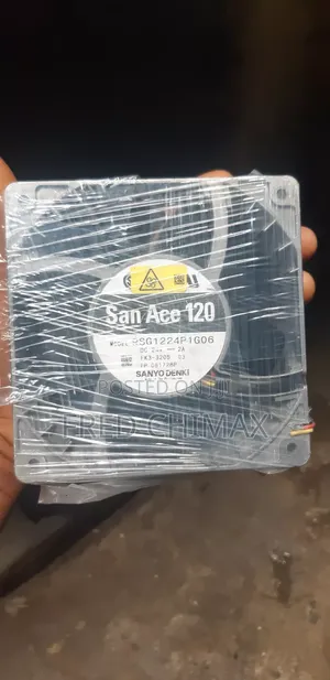 4" DC Axial Panel Fan