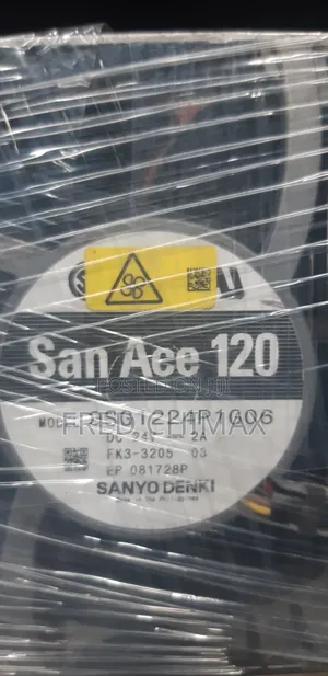 4" DC Axial Panel Fan