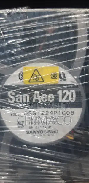 4" DC Axial Panel Fan