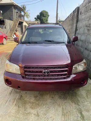 Toyota Highlander V6 AWD 2004 Maroon