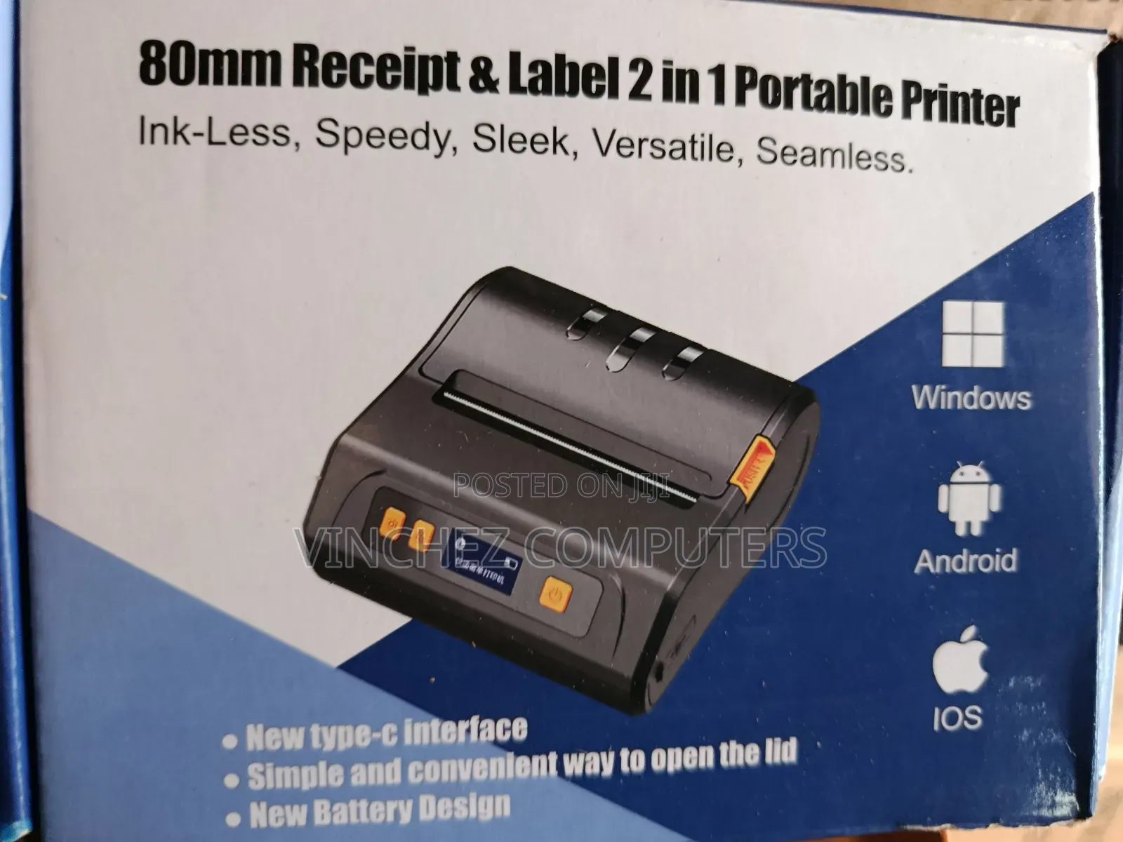 Mobile Bluetooth 80mm Printer