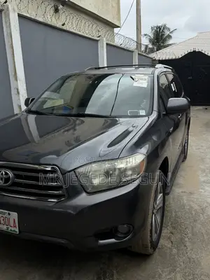 Toyota Highlander Sport 2008 Gray