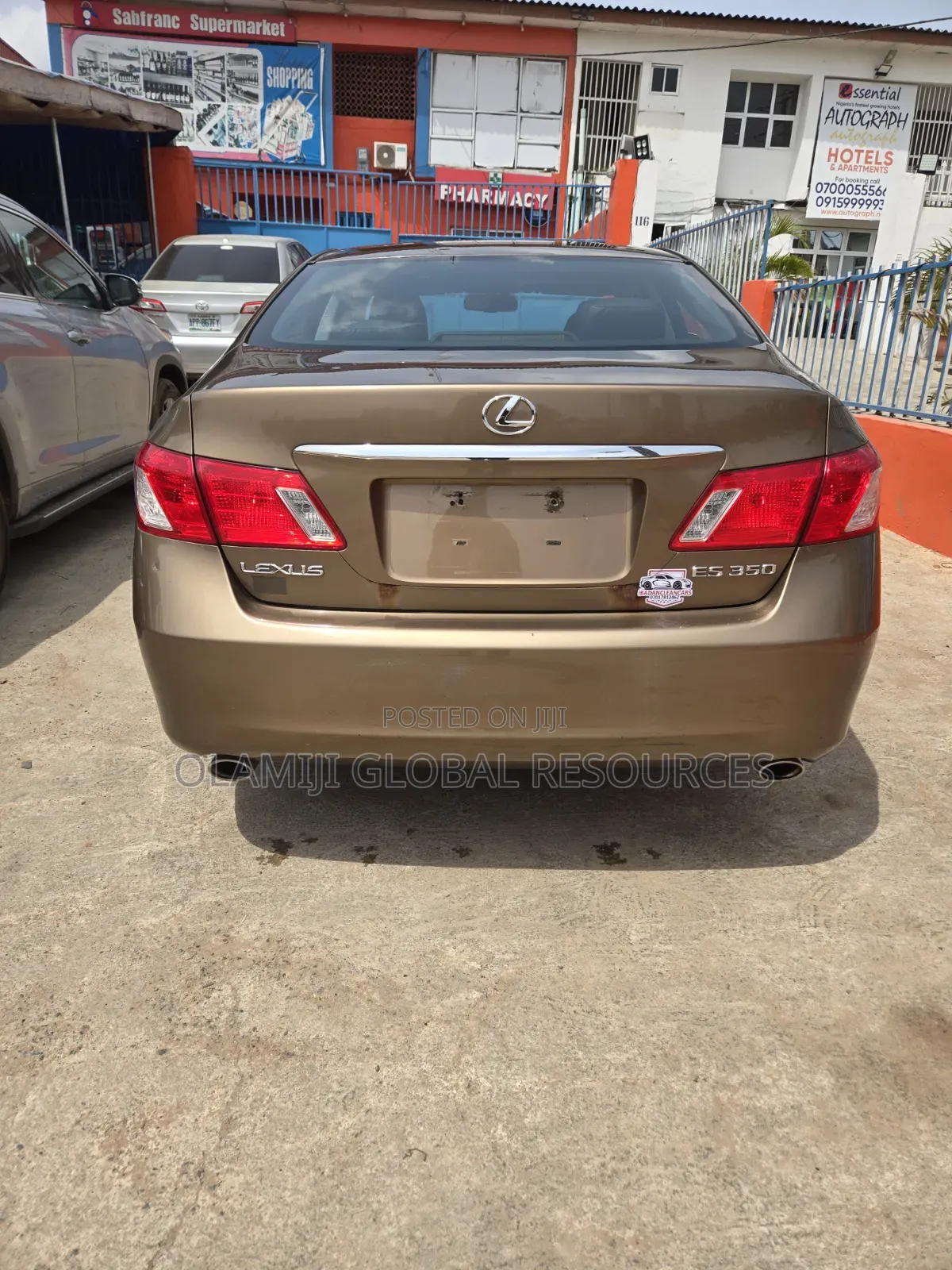 Lexus ES 350 2009 Gold
