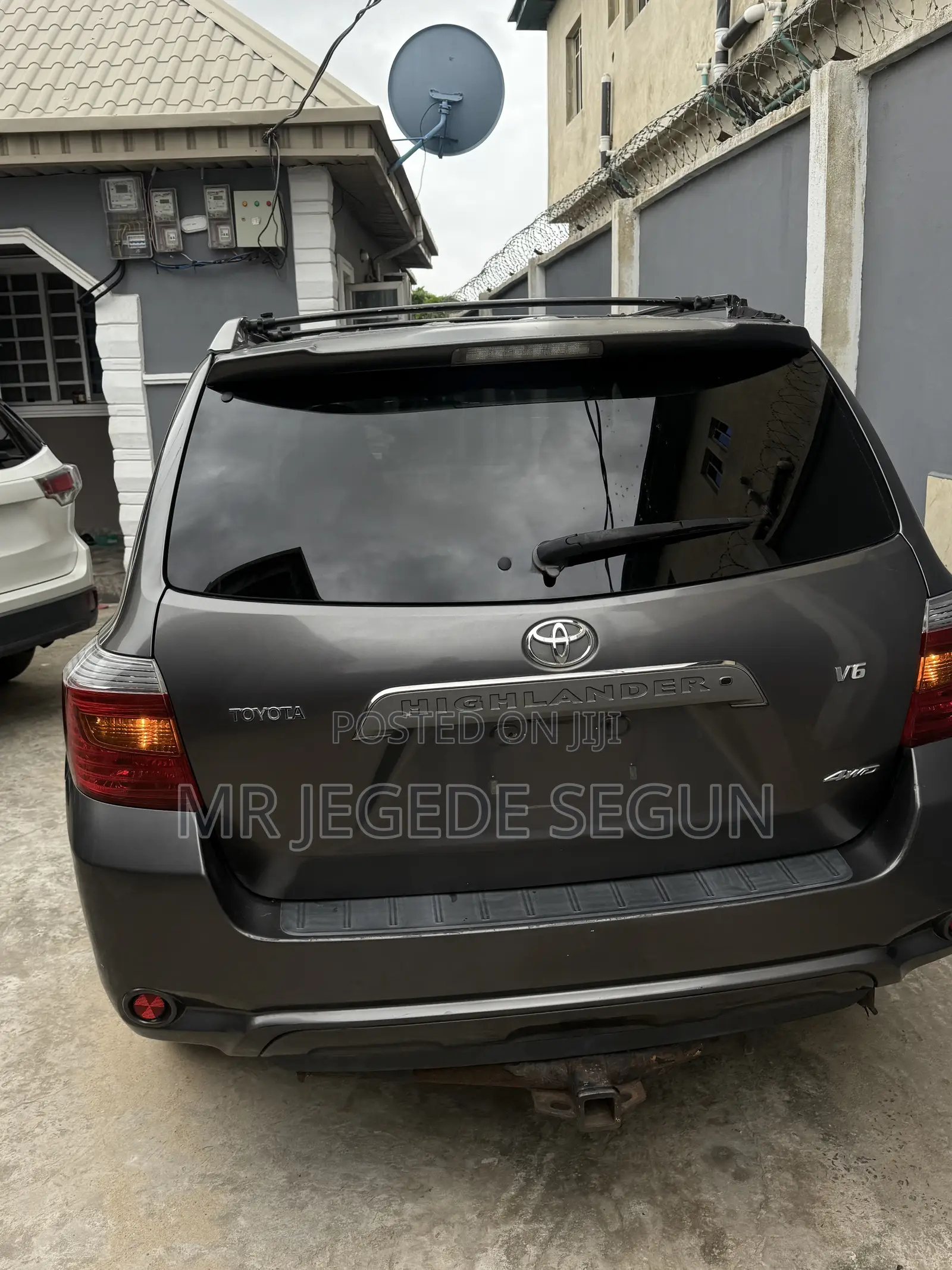 Toyota Highlander Sport 2008 Gray