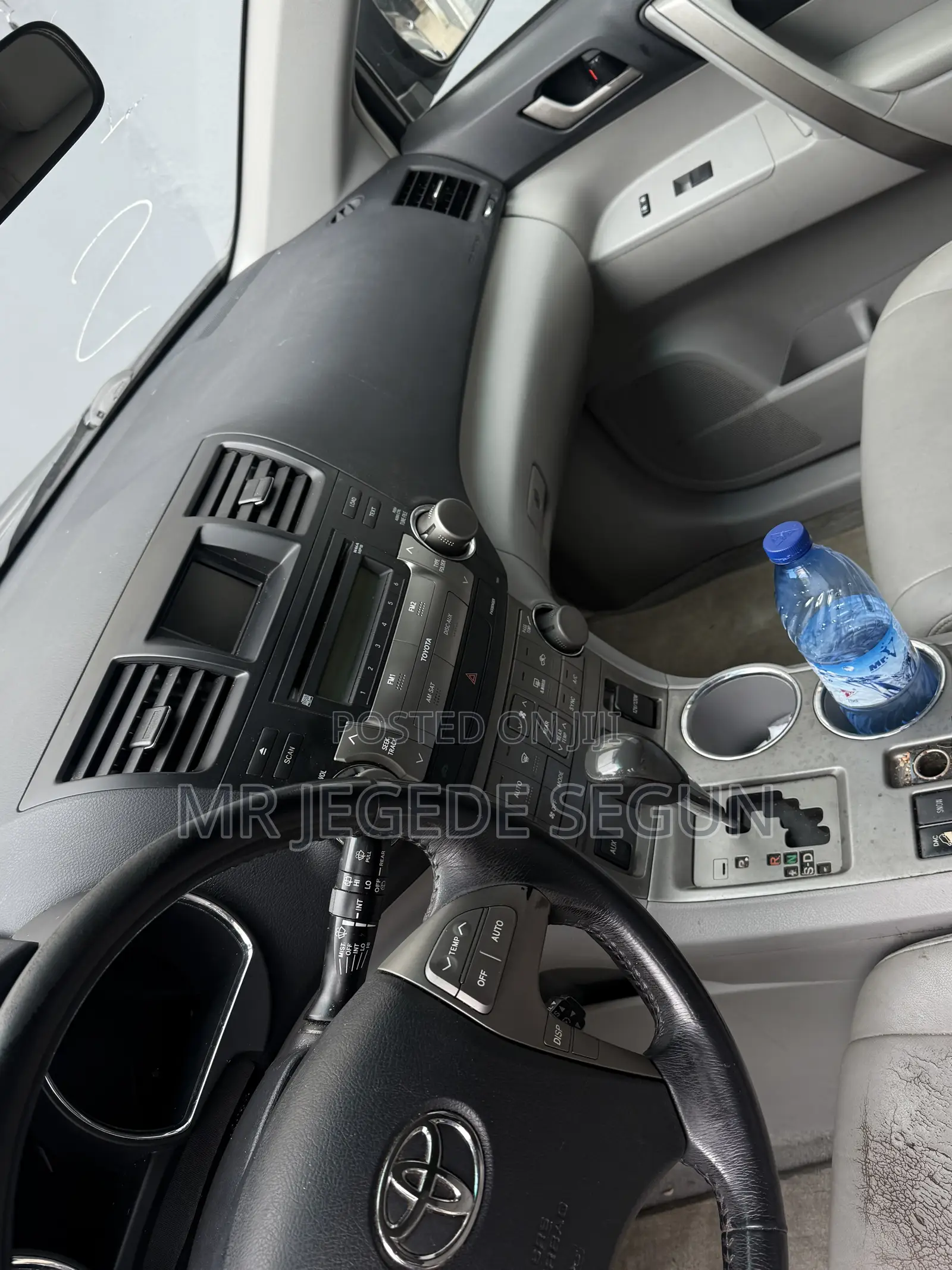 Toyota Highlander Sport 2008 Gray