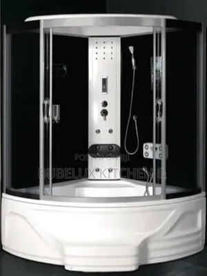 Brand New Corner Jacuzzi Shower Cabin Wit Massage Jets+Rainfall Shower