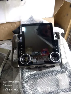 Toyota Prado 2010 Mini Tesla New Model Navigation