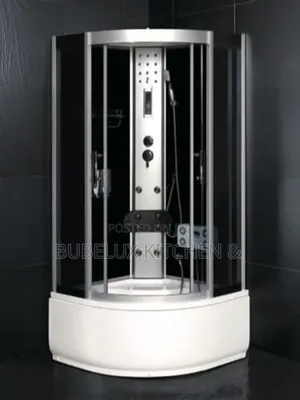 Luxury Corner Steam Shower Cabin 90x90x220cm - New With Massage Jets