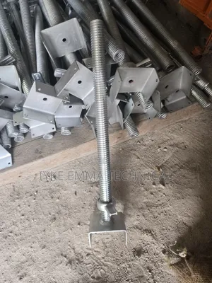 U HEAD Adjustable Galvanized Scaffolding Base Jacks