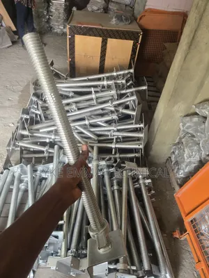 U HEAD Adjustable Galvanized Scaffolding Base Jacks