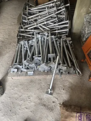 U HEAD Adjustable Galvanized Scaffolding Base Jacks