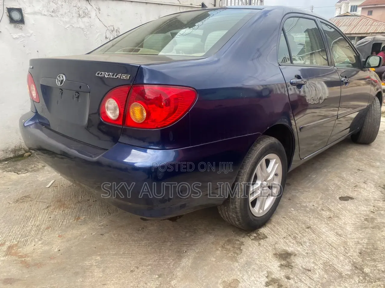 Toyota Corolla 2008 Blue