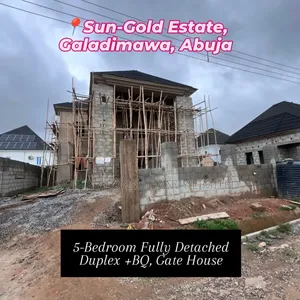 5bdrm Duplex in Sun Gold Estate, Galadimawa for sale