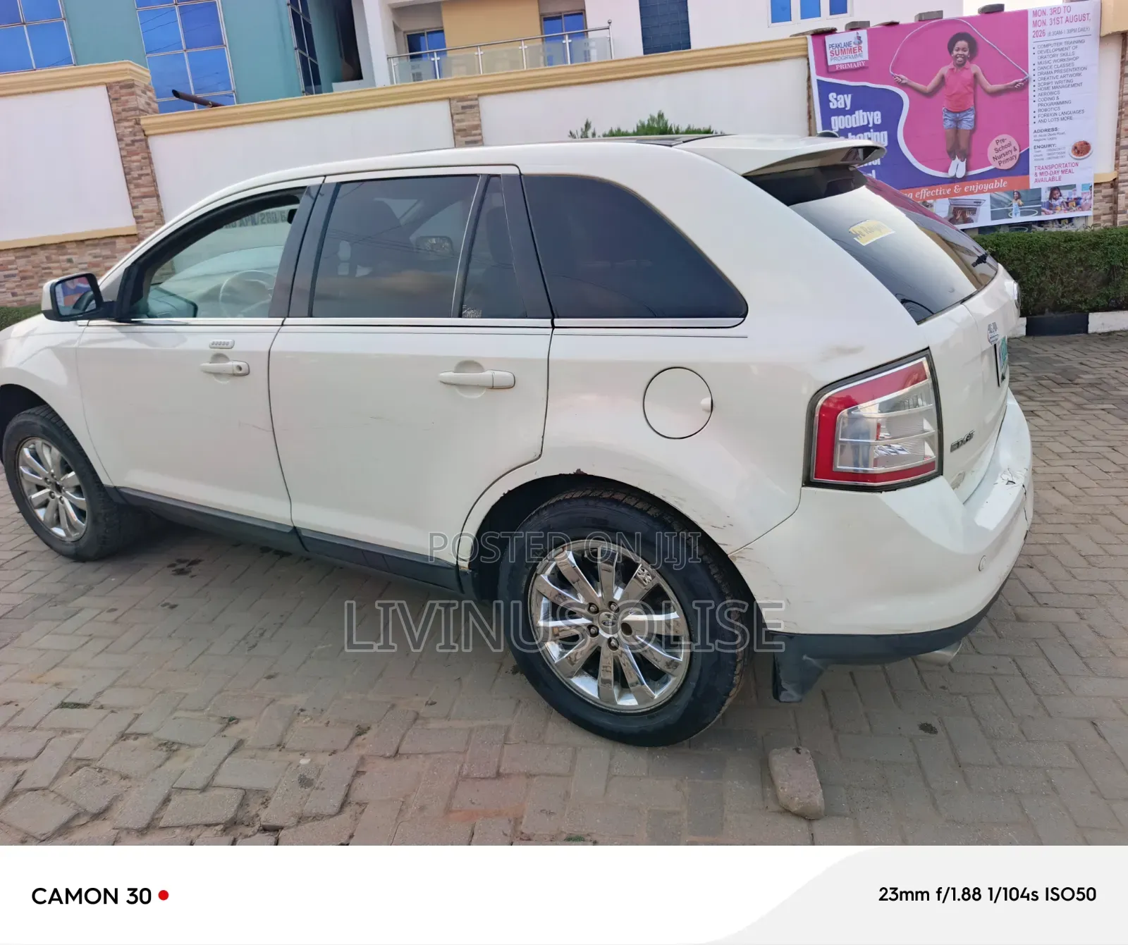 Ford Edge 2008 Off white